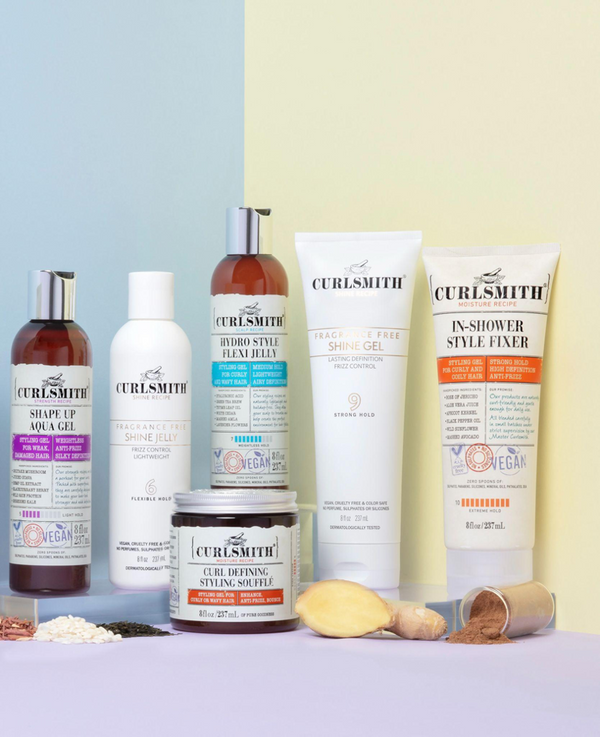 Different Curlsmith products