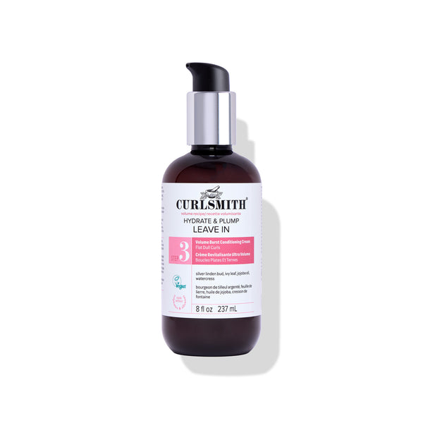 Curlsmith leave-in conditioner bottle on a white background