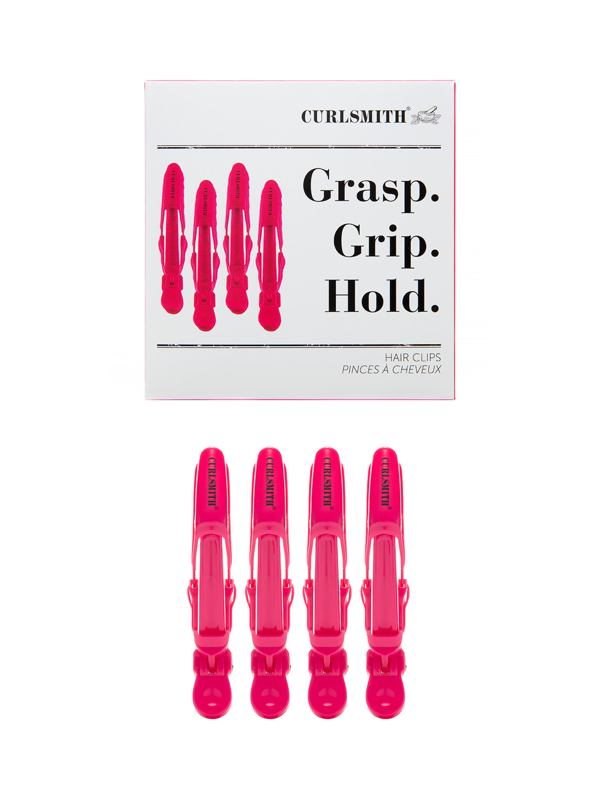 "Grasp. Grip. Hold" Hair Clips