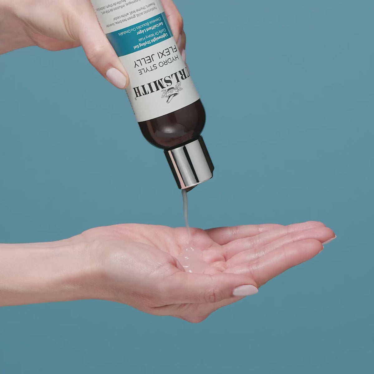 Person holding Curlsmith Hydro Style Flexi Jelly